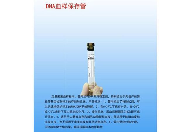 DNA血样保存管